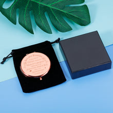 Load image into Gallery viewer, Christian Gifts for Women Religious Bible Verse Inspirational Gifts for Women Daughter Friends Compact Mirror Baptism Gifts for Teen Girls Kids Birthday Christmas Valentines Gifts for Girlfriend Wife