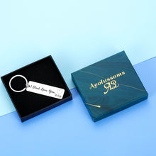 Load image into Gallery viewer, Anniversary Keepsake for Her Him Funny Couple Keychain for Women Men from Husband Wife Boyfriend Girlfriend Wedding Valentines Memento I Steel Love You Keyring for Christmas Birthday Engagement