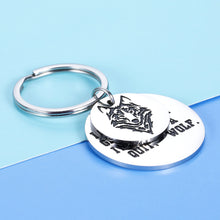 Load image into Gallery viewer, Wolf Inspiratinal Keychain Gifts For Women Men Wolf Lover Teen Girls Boys Daughter Son Birthday Graduation Gift For Family Best Friend Spirit Animal Wolf Enthusiasts Gift For Boyfriend Husband Him Her