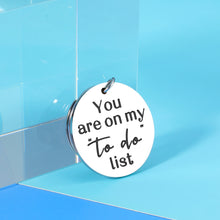 Load image into Gallery viewer, Valentines Gifts for Women Men Funny Keychain for Boyfriend Girlfriend Husband Wife 1 Year Anniversary Wedding Engagement Couple Gift for Groom Bride Fiance Fiancee Christmas Birthday Gift for Him Her