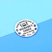 Load image into Gallery viewer, Food Decision Coin Christmas Gift Stocking Stuffers for Husband Wife Couple Birthday Valentines Gifts for Boyfriend Girlfriend Anniversary Sweetest Day Gifts Wedding Gifts for Groom Bride Double-Sided