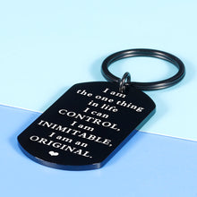 Load image into Gallery viewer, Hamilton Musical Merchandise Inspirational Quotes Keychain Broadway Gifts for Hamilton Fan Musical Lover Valentines Birthday Gift for Women Men Teens Kids Girls Boys Theatre Souvenir for Him Her
