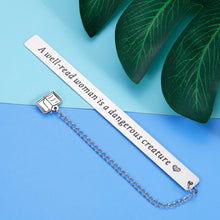 Load image into Gallery viewer, Bookmark Gift for Book Lover Women Reader Birthday Christmas Gift for Daughter Sister Inspirational Valentine Gifts for Teen Girls Girlfriend Appreciation Gift for Friends Coworker Boss Lady Her