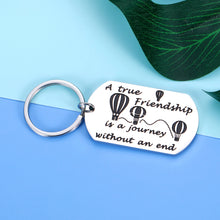 Load image into Gallery viewer, Friendship Keychain Gif For Best Friends Forever Birthday Christmas Wedding Anniversary Gif For Teen Girls Boys Kids Sister Friend Gif For Women Men From Sister Long Distance Friendship Gif