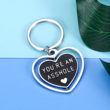 Load image into Gallery viewer, Funny Keychain Gifts For Men Husband i Love You My Man Boy Hubby Birthday Anniversary Valentines Day Gag Gifts From Wife For Him Boyfriend Gifts For Christmas From Girlfriend Stocking Stuffer