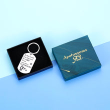 Load image into Gallery viewer, Father Step Dad Keychain Gift For Dad Father’s Day Gift From Daughter Son For Christmas Stocking Stuffers Valentine’s Day Birthday Gifts To My Father l Love You Daddy Gift Men Him