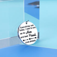 Load image into Gallery viewer, Mother Of The Bride Groom Birthday Keychain Gifts From Daughter Son Mothers Day Thank You Best Mom In Law Appreciation Christmas Wedding Day Gifts for Stepmom Women Her From Daughter In Law Kids