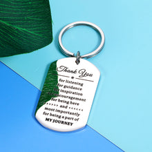 Load image into Gallery viewer, Boss Appreciation Gift Keychain for Women Men Boss Day Thank You Gift for Leader Mentor Supervisor Coworker Leaving Gifts Christmas Goodbye Going Away Retirement Birthday Office Gifts