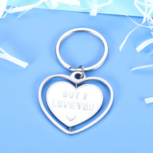 Load image into Gallery viewer, Funny Keychain Gifts For Men Husband i Love You My Man Boy Hubby Birthday Anniversary Valentines Day Gag Gifts From Wife For Him Boyfriend Gifts For Christmas From Girlfriend Stocking Stuffer