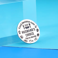Load image into Gallery viewer, Food Decision Coin Christmas Gift Stocking Stuffers for Husband Wife Couple Birthday Valentines Gifts for Boyfriend Girlfriend Anniversary Sweetest Day Gifts Wedding Gifts for Groom Bride Double-Sided