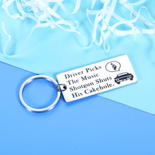 Load image into Gallery viewer, Aeolussoms Funny Supernatural Fan Inspired Key Chain Gift for Best Friends Son Daughter Birthday Husband New Car Driver License Gifts TV Show Merchandise Gifts for Music Lovers Trucker Bus Driver