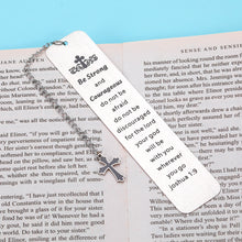 Load image into Gallery viewer, Christian Bookmarks Gifts for Women Men Religious Gifts Cross Bible Verse Book Markers Baptism Gift for Teen Boys Girls Kids Inspirational Christmas Easter Birthday Graduation Gift for Him Her Readers