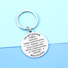 Load image into Gallery viewer, Sisters Gift from Sister Brother Christmas Sweet 16th 18th Birthday Gifts for Big Little Soul Sister Inspirational Gifts for Best Friend BFF Bestie Teen Girls Women Her Graduation Gift Jewelry