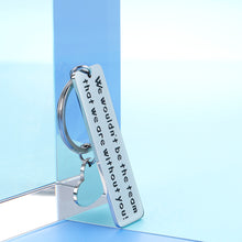 Load image into Gallery viewer, Team Leader Boss Appreciation Keychain Gifts For Supervisor Coworker Nurse Tutor Coach Employee Leaving Going Away Thank You Christmas Birthday Gifts Key Chain Social Worker Volunteer Jewelry
