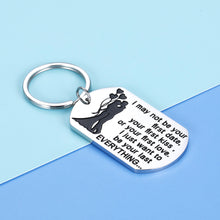 Load image into Gallery viewer, Wife Husband Keychain Gift for Him Her I Want to Be Your Last Everything Couple Gift for Women Men Boyfriend Girlfriend Wedding Anniversary Christmas Birthday Valentines Gifts to My Wife Husband