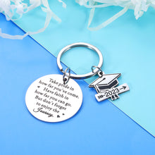 Load image into Gallery viewer, 2023 Inspirational Graduation Gifts Keychain for Him Her 5th 8th Grade Preschool Middle High School College Graduates Back to School Gift for Senior Kids Teen Boy Girl Pharmacist Nurses Best Friend