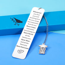 Load image into Gallery viewer, Bookmark with Chain 2023 Inspirational Graduation Gift for Him Her 5th 8th Grade Preschool Middle High School College Christmas Birthday Back to School Gifts for Women Men Kid Book Lover Friend