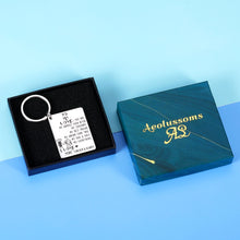 Load image into Gallery viewer, Christmas Anniversary Gif for Him Her Love Keychain for Husband Boyfriend Wife Girlfriend Women Men Birthday Jewelry for Lovers Romantic Cute Wedding Valentine Gift for Fiance Fiancee To My Love Gift