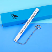 Load image into Gallery viewer, Anniversary Gifts Bookmark for Boyfriend Girlfriend Christmas Stocking Stuffers Birthday Valentine Sweetest Day Wedding Engagement Gift for Husband Wife Groom Bride Fiance Fiancee Friends Book Lovers