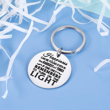 Load image into Gallery viewer, Harry Potter Lover Fans Keychain Inspirational Quote Gifts For Him Her Teen Friends BFF Happiness Can be Found Christmas Son Daughter Birthday High School College Graduation Jewelry Gifts Men Women