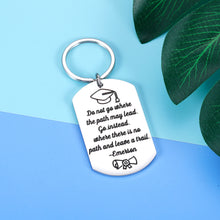 Load image into Gallery viewer, Inspirational Graduation Gifts for Him Her Class of 2021 Motivational Keychain for Teen Boys Girls High School College Nurses Students Graduates Gift for Seniors Best Friends Son Daughter from Mom Dad