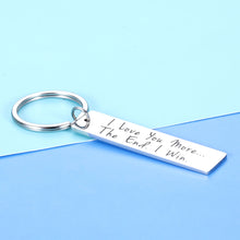 Load image into Gallery viewer, to My Wife Husband Couple Christmas Keychain Keepsake for Women Men Him Her Boyfriend Girlfriend Wedding Anniversary I Love You Birthday Valentines Day Souvenir for Bride Groom Fiancee Fiance