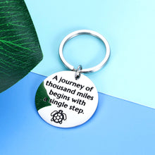 Load image into Gallery viewer, Inspirational Keychain Gift for Women Men Physical Therapist Best Friends Teen Boys Girls To My Son Daughter Birthday Christmas New School Gift From Mom Dad for Kids Lao Tzu Quote Encouragement Gift