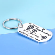 Load image into Gallery viewer, Friendship Keychain Gif For Best Friends Forever Birthday Christmas Wedding Anniversary Gif For Teen Girls Boys Kids Sister Friend Gif For Women Men From Sister Long Distance Friendship Gif