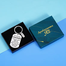 Load image into Gallery viewer, Aeolussoms Amazing Coworker Gift Keychain Employee Appreciation Thank You Gifts for Women Men Leaving Going Away Gift for Colleague Leader Mentor Christmas Retirement Birthday Office Gift for Her Him