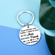 Load image into Gallery viewer, Mother Of The Bride Groom Birthday Keychain Gifts From Daughter Son Mothers Day Thank You Best Mom In Law Appreciation Christmas Wedding Day Gifts for Stepmom Women Her From Daughter In Law Kids