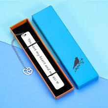 Load image into Gallery viewer, Funny Boyfriend Girlfriend Gifts Ideas Christmas Valentines Birthday Anniversary Gifts Bookmark for Him Her Husband Wife Wedding Engagement Gift for Fiance Fiancee Groom Bride Couple Women Men