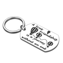 Load image into Gallery viewer, Friendship Keychain Gif For Best Friends Forever Birthday Christmas Wedding Anniversary Gif For Teen Girls Boys Kids Sister Friend Gif For Women Men From Sister Long Distance Friendship Gif
