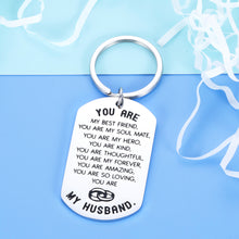 Load image into Gallery viewer, Husband Gifts for Men Wedding Anniversary Christmas Birthday Gifts for Hubby From Wife Newlywed Valentines Day Proposal Engagement Marriage Present for Groom From Bride Love My Husband Gifts for Him