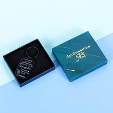 Load image into Gallery viewer, Daughter Birthday Keychain from Mom Dad Graduation Keepsake for Teenage Teens Girls Adult Step Daughter Inspirational Daughter in Law Wedding Memento to Daughter Sweet 16 18 21 Souvenir