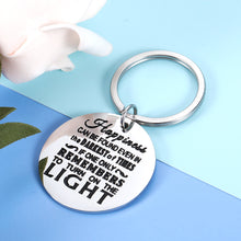 Load image into Gallery viewer, Harry Potter Lover Fans Keychain Inspirational Quote Gifts For Him Her Teen Friends BFF Happiness Can be Found Christmas Son Daughter Birthday High School College Graduation Jewelry Gifts Men Women