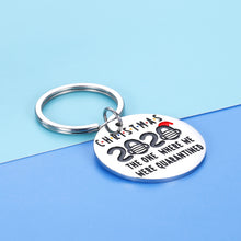 Load image into Gallery viewer, Christmas 2020 Stocking Stuffer Keychain Gifts for Women Men Kids Adult Teens Boys Girls Xmas Social Distancing Gift for Him Her Friends Mom Dad Husband Wife Son Daughter Best Friend Birthday gift