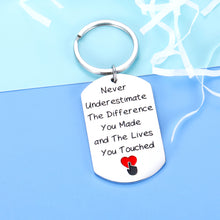 Load image into Gallery viewer, Inspirational Key Chain Gift For Women Men Encouragement Gift For Female Male Best Friends Motivational Gifts For Teenage Boys Girls Coworker First Job Birthday Christmas Gift For Daughter Son