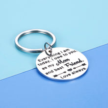 Load image into Gallery viewer, Mother Of The Bride Groom Birthday Keychain Gifts From Daughter Son Mothers Day Thank You Best Mom In Law Appreciation Christmas Wedding Day Gifts for Stepmom Women Her From Daughter In Law Kids