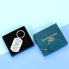 Load image into Gallery viewer, Dad Keychain Xmas Gift From Your Little Girl Daughter to Dad Father’s Day Birthday Inspirational Keychain Gift For Step Daddy Father of the Bride Wedding Valentine’s Day Gifts Keyring Him Men
