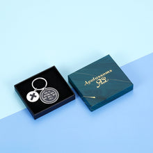 Load image into Gallery viewer, Inspirational Keychain Gift Prayer Charm Keychain Faith Religious Jewelry for Women Girls God Is Within Her She Will Not Fall Key chain or Birthday Christmas Thanksgiving Her