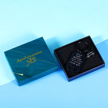 Load image into Gallery viewer, Funny New Driver Gifts Keychain for Son Daughter from Mom Dad Christmas Valentines Gift for Teens Adult Boys Girls Trucker BFF 16th Birthday Gift Key ring for Him Her Drive Safe Your Mom Loves You