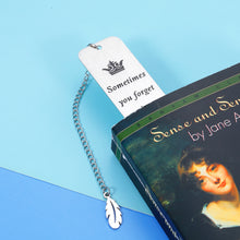 Load image into Gallery viewer, Inspirational Bookmark for Book Lovers Women Men Birthday Christmas Valentines Gift for Daughter Son Her Him Boys Girls Friends Children Students Thank You Gift Retirement Gift for Coworker