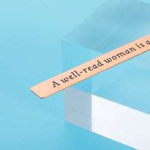 Load image into Gallery viewer, Book Lover Gift Inspirational Bookmark for Women Graduation Birthday Christmas Valentine Gift for Daughter Sister Mom Female Friends Teen Girls Teacher Appreciation Gift for Boss Lady Coworker