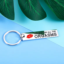 Load image into Gallery viewer, Couples Keychain Gifts Funny Gag Gifts for Boyfriend Husband Men Birthday Gifts From Girlfriend Wife Women Valentine's Day Anniversary Naughty Gifts for Him Her Funny I Love You Gifts
