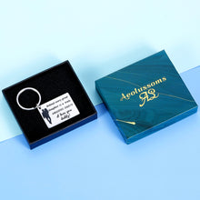 Load image into Gallery viewer, Valentines Gif To Dad From Daughter I Love You Daddy Keychain Fathers Day Birthday Anniversary Gif For Papa Stepfather Of The Bride Gif From Bride To My Pappy On My Wedding Day Thank You Gif