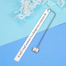 Load image into Gallery viewer, Bookmark Gift for Book Lover Women Reader Birthday Christmas Gift for Daughter Sister Inspirational Valentine Gifts for Teen Girls Girlfriend Appreciation Gift for Friends Coworker Boss Lady Her