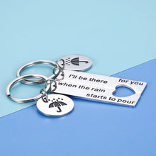 Load image into Gallery viewer, Best Friends Christmas Birthday Gift 2Pcs I'll Be There for You Keychain for Women Men Friends TV Show Merchandise Gift for Friends Fan BFF Husband Daughter Wedding Graduation Mom Dad Jewelry Gift