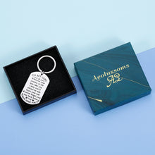 Load image into Gallery viewer, To My Little Girl Inspirational Gifts Keychain For Daughter From Mom Dad Sweet 16th 18th 21st Birthday Graduation Wedding Christmas Mothers Day Gift For Step Teen Adult Daughter Girls Kids Keyring