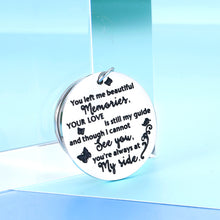 Load image into Gallery viewer, Memory Keychain Gifts for Loss Of Loved Ones Mother Father Son Daughter Husband Pet Passed Away Remembrance Condolence Bereavement Gifts for Deceased Baby Brother Grandpa Grandma Sympathy Gifts Idea