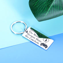 Load image into Gallery viewer, Aeolussoms Funny Supernatural Fan Inspired Key Chain Gift for Best Friends Son Daughter Birthday Husband New Car Driver License Gifts TV Show Merchandise Gifts for Music Lovers Trucker Bus Driver